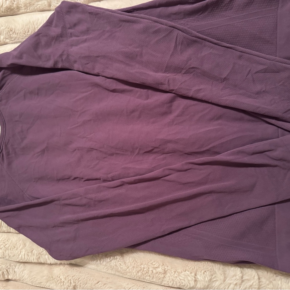 Athleta Purple Long Sleeve Top